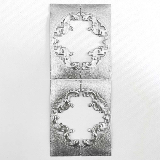 Silver Dresden Foil Fancy Frames ~ 2