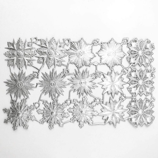Silver Dresden Foil Medallions or Orders ~ 15 Assorted