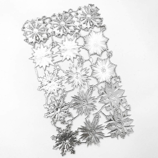 Silver Dresden Foil Medallions or Orders ~ 15 Assorted