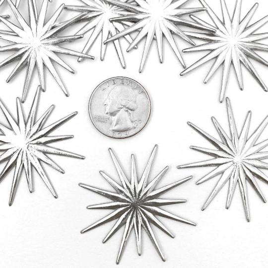 Tiny Celestial Silver Dresden Foil Halo ~ 4