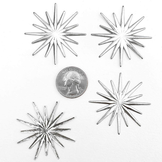 Tiny Celestial Silver Dresden Foil Halo ~ 4
