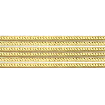 Super Petite Gold Raised Dot Dresden Trim ~ 1/8" wide