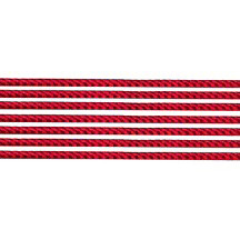 Super Petite Red Rope Twist Dresden Trim ~ 1/16" wide