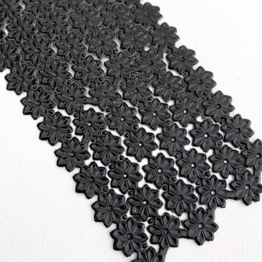 Black Dresden Paper Flowers ~ 102