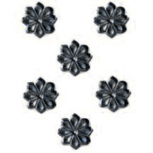 Black Dresden Paper Flowers ~ 102