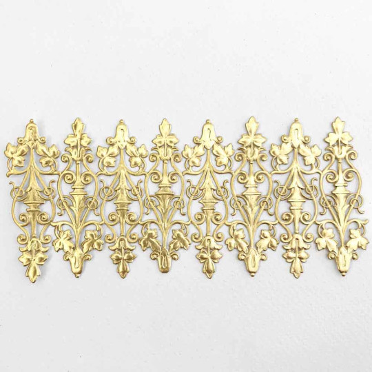 Gold Dresden Foil Embellishments ~ 8