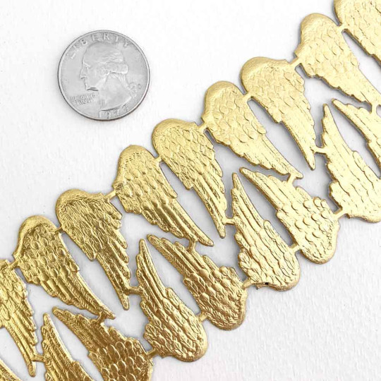 Gold Dresden Half Wings ~ 24