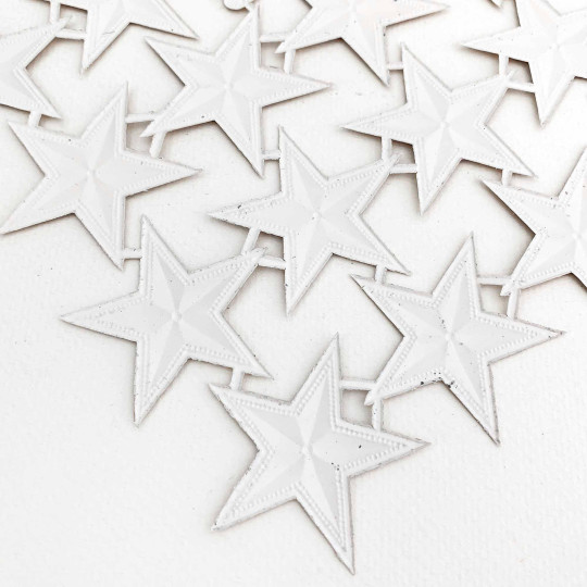 Antique Gold Classic Dresden Stars ~ 24