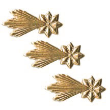 Antique Gold Dresden Shooting Comets ~ 14