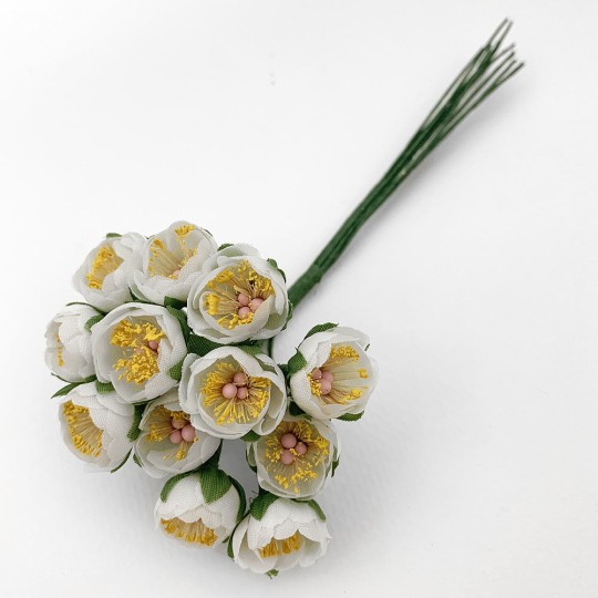 Vintage Millinery Flower Daffodil Narcissus Yellow KE4 
