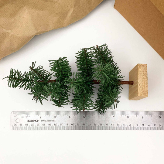 Petite Paper Christmas Tree ~ 8-1/2" tall