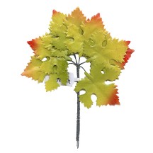 Set of 8 Paper Autumn Ombre Maple Leaves ~ Czech Repub.