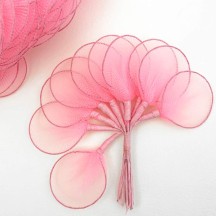 Old Fashioned Net Leaves or Fairy, Angel Wings ~ LIGHT PINK