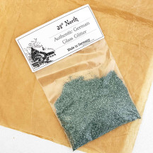 1 oz German Glass Glitter in Blue Sky ~ Fine Grit