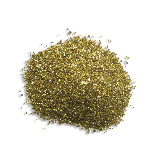 1 oz German Glass Glitter in Gold ~ Fine Grit