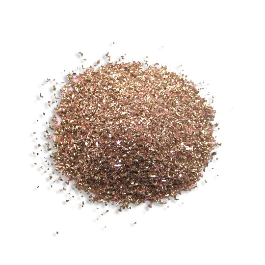 1 oz German Glass Glitter in Shell Pink ~ Fine Grit