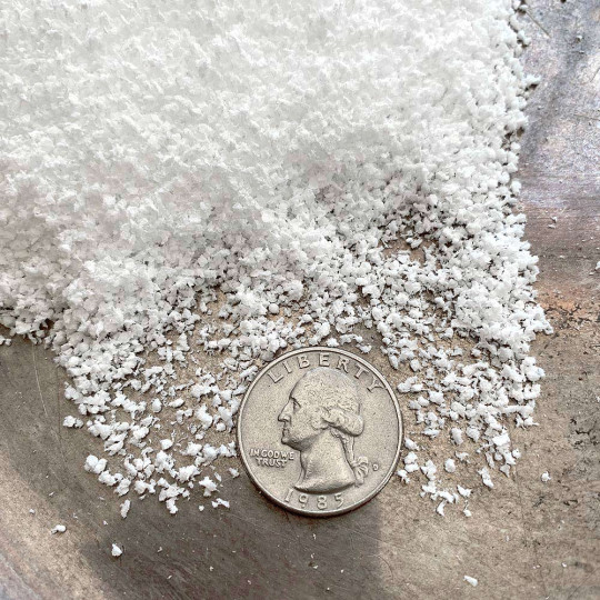 Faux Snow Retro-style Christmas Decor or Craft Embellishment ~ White ~ 13g in Bag