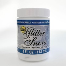 Aleene's True Glitter Snow Glittered Snow Texture for Crafts