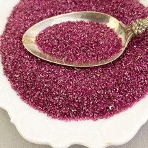 German Glass Glitter in Berry Pink ~ Fine Grit ~ 2 oz in Jar