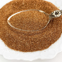 German Glass Glitter in Copper ~ Fine Grit ~ 2 oz in Jar