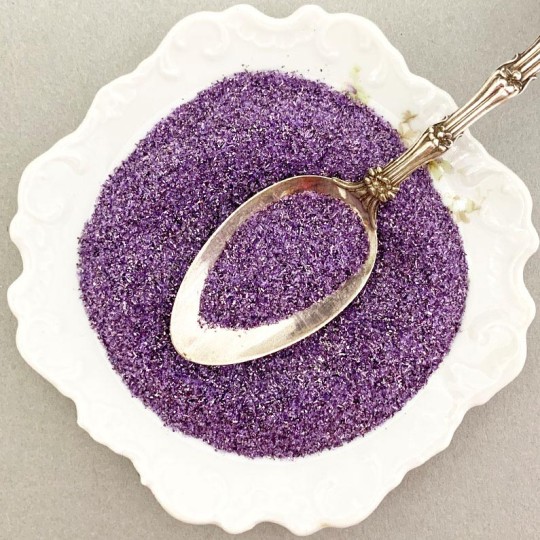 German Glass Glitter in Light Purple ~ Fine Grit ~ 2 oz in Jar