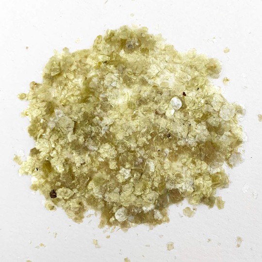 Small Flake Natural Mica Flakes for Craft Projects ~ 2 oz ~ Gold