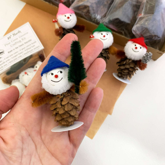Pine Cone Gnomes Project Kit ~ Czech Republic