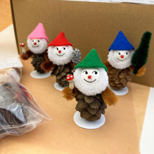 Pine Cone Gnomes Project Kit ~ Czech Republic