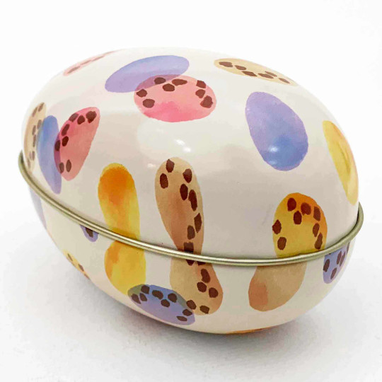 Speckled Eggs Metal Easter Egg Tin ~ 4-1/4" tall ~ Emma Bridgewater Design
