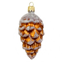 Caramel Brown Pine Cone with Open Scales ~ Czech Republic ~ 3-1/2" long
