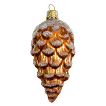 Caramel Brown Pine Cone with Open Scales ~ Czech Republic ~ 3-1/2" long