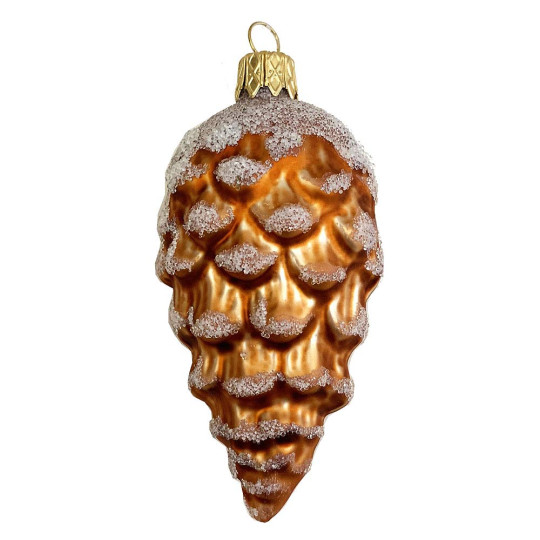 Caramel Brown Pine Cone with Open Scales ~ Czech Republic ~ 3-1/2" long