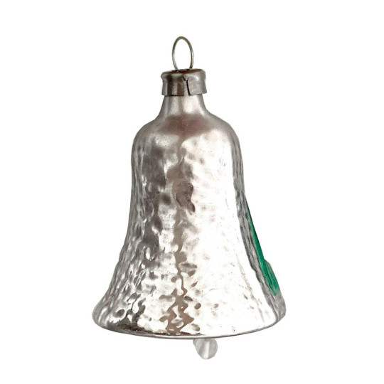 Lily of the Valley Bell Blown Glass Ornament ~ Germany ~ 2" tall