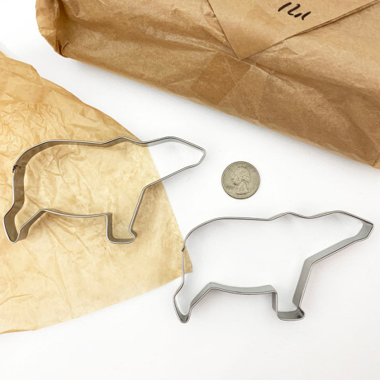 Polar Bear Cookie Cutter ~ Sweden ~ 4-1/2" long