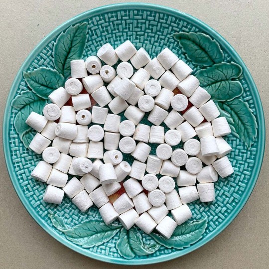 10 Small Spun Cotton Marshmallows, Gumdrops or Light Bulb Bases ~ 1/2"