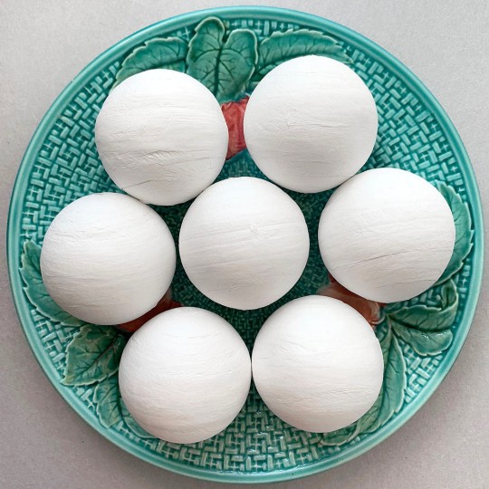 2 XL Round Spun Cotton Ball or Snowball  2" ~ 50 mm