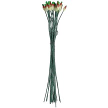 Extra Long Red, Yellow and Green Vintage Czech Flower Stamen