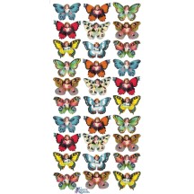 1 Sheet of Stickers Mixed Petite Butterfly Children