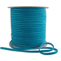 Tiny Velvet Ribbon Trim in Turquoise ~ 1/8" wide