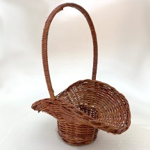 Small Wicker Basket for Holiday Crafts