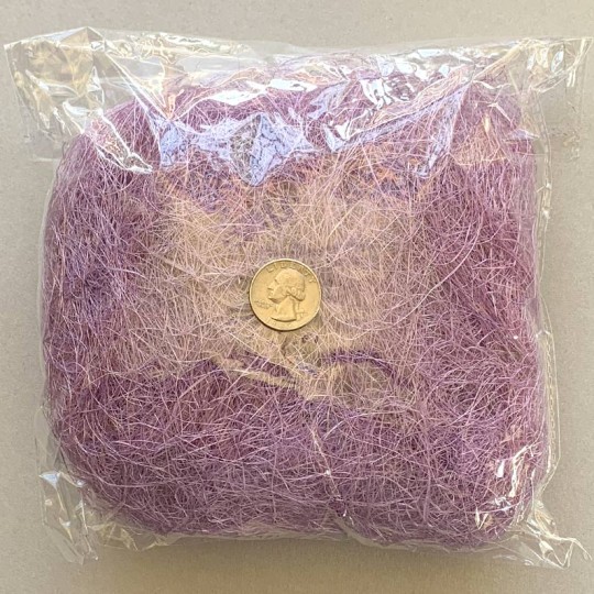 Sisal Easter Grass for Baskets and Crafts ~ Lilac Purple